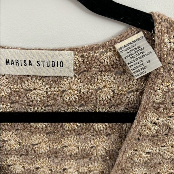 Marisa Studio Crochet Vest - Picture 7 of 11